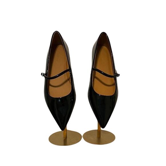 Madewell Shoes - Slightly used Madewell Elsie Mary Jane flat – black patent leather size 8.